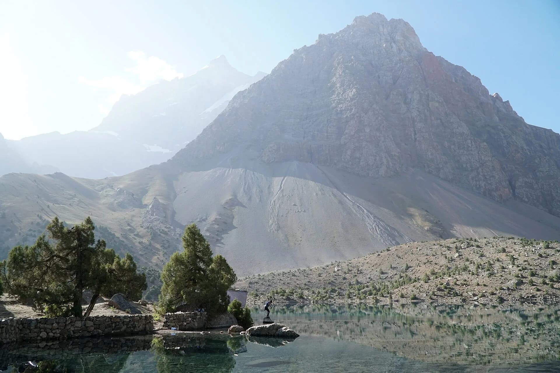 Iskanderkul Lake and the Fann Mountains, Tajikistan