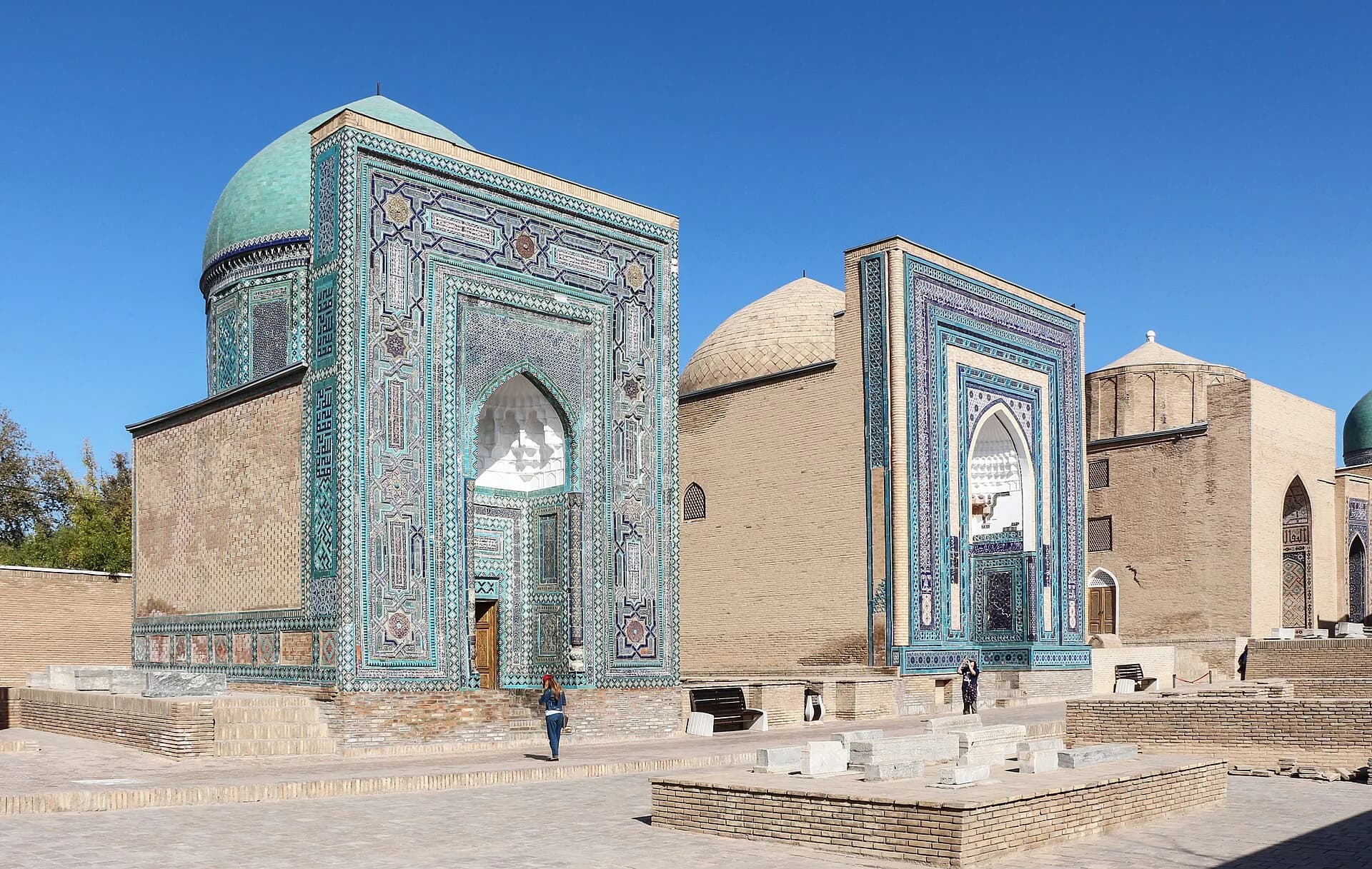 Tiled mausoleums of the Shah-i-Zinda necropolis, Samarkand